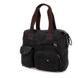 Ekphero Men Women Vintage Canvas Bag Shoulder Messenger Handbag