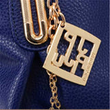 Women Casual PU Leather Pendant Handbag Crossbody Bag