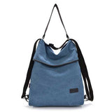 Women Canvas Handbags Girls Casual Shoulder Bags Backpacks Crossbody Bags