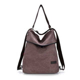 Women Canvas Handbags Girls Casual Shoulder Bags Backpacks Crossbody Bags