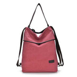 Women Canvas Handbags Girls Casual Shoulder Bags Backpacks Crossbody Bags