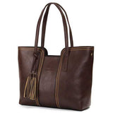 Women Retro Tassel Tote Bags Ladies Casual Shoulder Bags Crossbody Bags