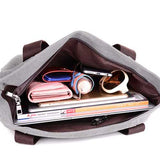 Durable Canvas Big Capacity Shoulder Bags Crossbody Bags