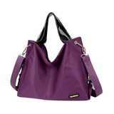 Women Nylon Waterproof Tote Bags Casual Shoulder Bags Classic Capacity Shopping Bags
