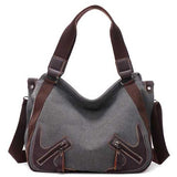 Women Durable Canvas Large Capacity Handbag
