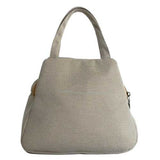 Women Vintage Canvas Handbag Ethnic Style Print Flower Tote