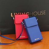 Women PU Hasp Shoulder Bags Mini Crossbody Bags 6'' Phone Case For Iphone 6S Plus Samsung Huawei