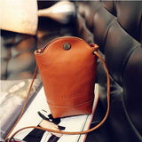 Women Irregular Little Phone Bag Casual PU Crossbody Bag