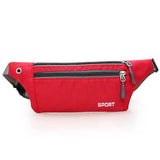 Running Waist Bags Outdooors Sports Zipper Gym Bags Hiking Belt Phone Bags Anti Theft Coin Bags