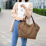 Women Durable Thicker Canvas Handbag
