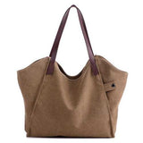 Women Durable Thicker Canvas Handbag