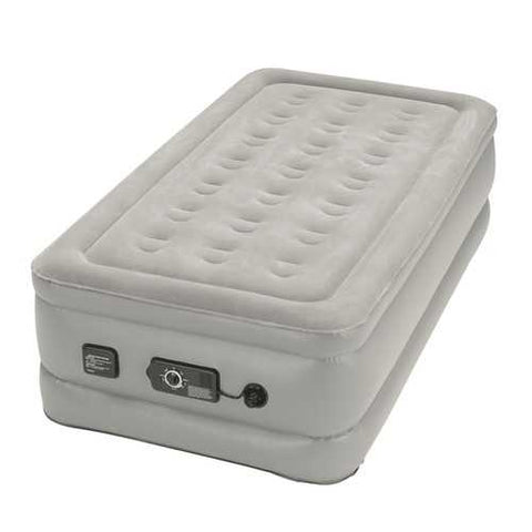Insta-bed Raised Twin Airbed with NeverFlat Pump