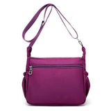 Women Multi Pockets Light Shoulder Bags Outdoor Travel Waterproof Crossbody Bags Messenger Bags