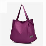 Women Nylon Large Capacity Light Weight Handbag Shoulder Bag