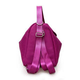 Women Nylon Shoulder Bags Multifunction Outdoor Light Waterproof Backpack