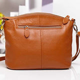 Women Genuine Leather Shoulder Bag Multi Pocket Travel Crossboby Bag