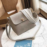Women Soft Quality PU Leather Casual Vintage Shoulder Bag Crossbody Bag