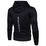 Fashion Zipper Design Stitching Hoodies Sweatshirts