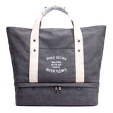 Women Quality Canvas Large Capacity Handbag Travel Bag Storage Bag
