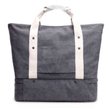 Women Quality Canvas Large Capacity Handbag Travel Bag Storage Bag