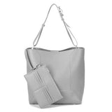 Women Quality PU Leather Composite Bag Handbag Shoulder Bag