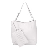 Women Quality PU Leather Composite Bag Handbag Shoulder Bag