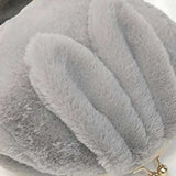 Cute Rabbit Plush Creative Shoulder Bag Phone Bag Chain Shell Crossbody Bags
