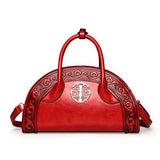 Women National Retro Handbag Folk Elegant Crossbody Bag
