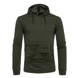 Fashion Casual Solid Color Hole Personality Sweatshirt