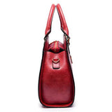 Women Rose Embroidery Handbag Elegant Tote Bag Crossbody Bag