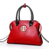Elegant PU Leather National Style Handbag Shoulder Bag Crossbody Bags For Women