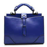 Women Fashion PU Oil Wax Handbag Large Capacity Casual Shoulder Bag