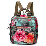 National Style Outdoor Flower Pattern Shoulder Bag Crossbody