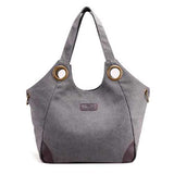 Women Canvas Handbag Casual Tote Shoulder Bag