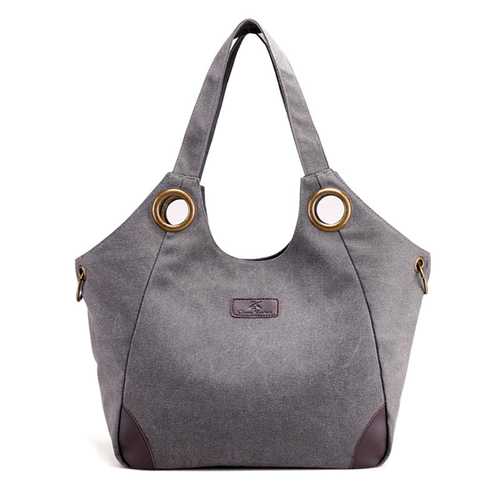Women Canvas Handbag Casual Tote Shoulder Bag