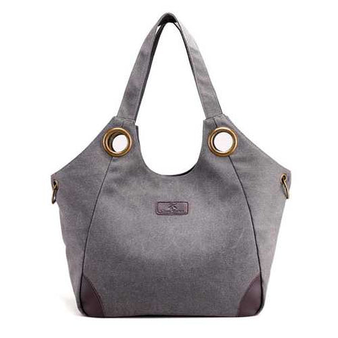 Women Canvas Handbag Casual Tote Shoulder Bag