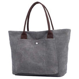 Vintage Simple Wild Tote High Capacity Handbags For Women