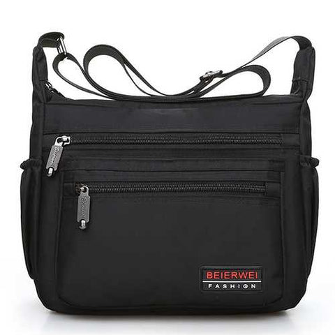 Men Women Nylon Waterproof Fashion Travel Crossbody Bag