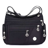 Women Nylon Water-resistant Crossbody Shoulder Bag