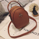 Metallic Bee Bag Shoulder Bag Crossbody Bag Multi-pocket Diagonal Portable Handbag