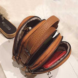 Metallic Bee Bag Shoulder Bag Crossbody Bag Multi-pocket Diagonal Portable Handbag