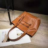 Women Vintage Tassel Handbag High Capacity Shoulder Bags