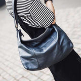 Women Retro Genuine Leather Cowhide Crossbody Bag