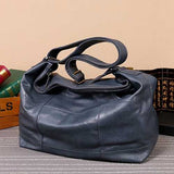 Women Retro Genuine Leather Cowhide Crossbody Bag