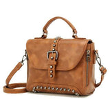 Women Stylish Rivet Crossbody Bag Shoulder Bags