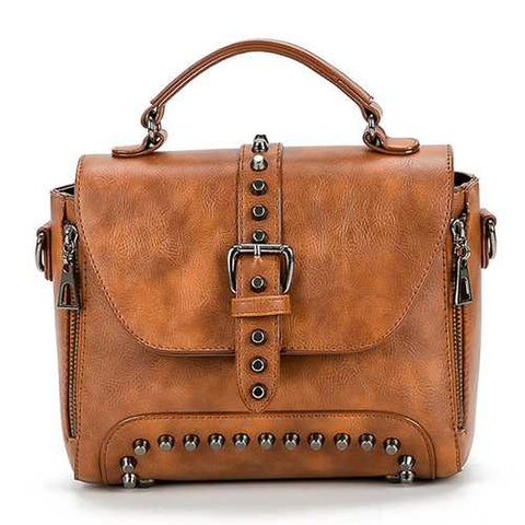 Women Stylish Rivet Crossbody Bag Shoulder Bags