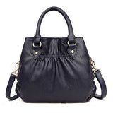 Women Pu Leather Handbag Crossbody Bag 3 Main Bags