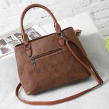 Women Stone Grain Fashion Scarf Bag Large Capacity Handbag
