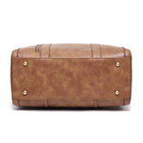 Brenice Women Vintage Flower Handbag Ladies Business Shoulder Bag Shopping Bag