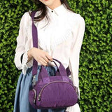 Women Water Resistant Nylon Shoulder Bag